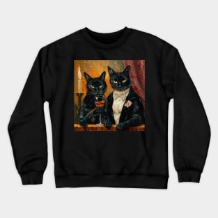 Decadent Cats Crewneck Sweatshirt